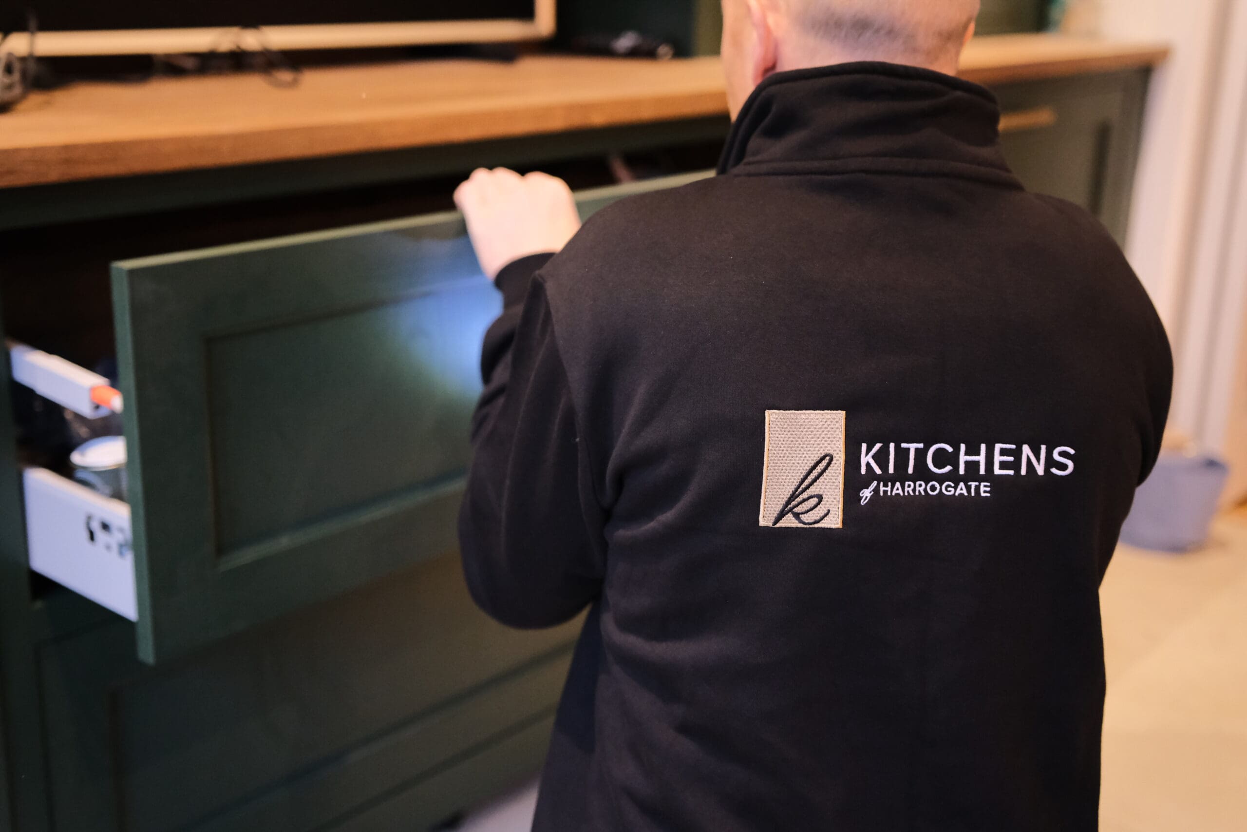 Sam the kitchen fitter at Kitchens of Harrogate